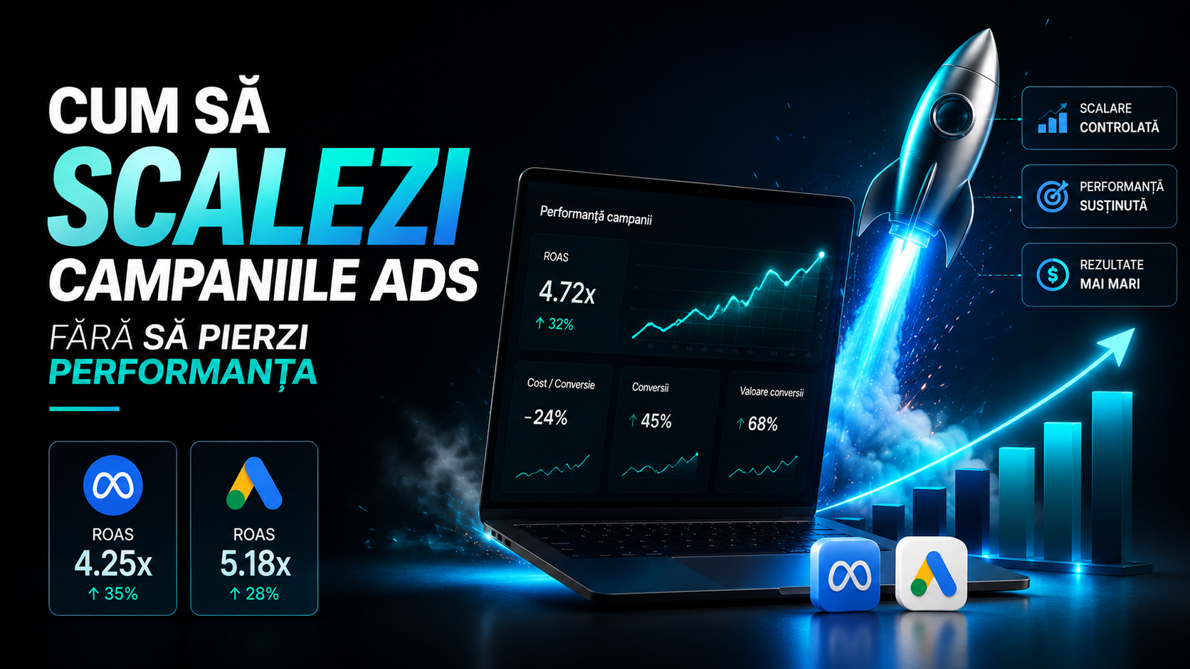 Cum să scalezi campaniile ads fără să pierzi performanța